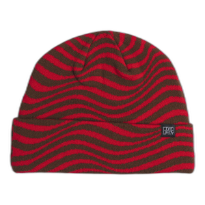 Corduroy Corduroy Freakout Beanie Hat 2027 in Red | Acrylic - $28.00 at evo