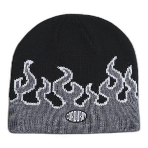 Corduroy Corduroy LL Burn Skully Beanie Hat 2027 in Black | Acrylic - $28.00 at evo