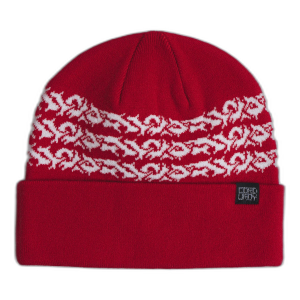 Corduroy Corduroy Prickly Beanie Hat 2027 in Red | Acrylic - $28.00 at evo