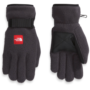 The North Face RedBox Fleece Gloves 2027 in Black size Medium | Leather/Polyester