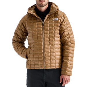The North Face THERMOBALL(TM) Hooded Jacket Men's 2027 Khaki in Brown size Small | Polyester