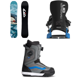 Lib Tech T. Rice Orca II Snowboard 2027 - 153 Package (153 cm) + L Mens in Black size 153/L | Nylon/Aluminum