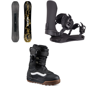 Arbor Rain Snowboard 2027 - 158W Package (158W cm) + M Mens size 158W/M | Aluminum/Plastic