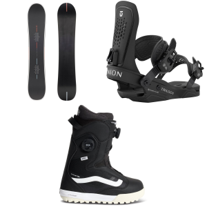 Season Season Lolo Snowboard 2027 - 156 Package (156 cm) + M Womens in Black size 156/M | Aluminum - $1133.91 at evo