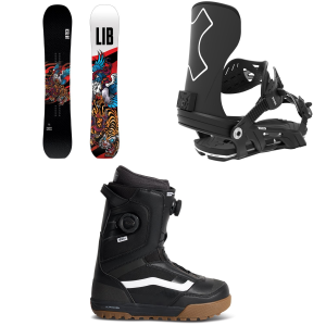 Lib Tech Terrain Wrecker Snowboard 2027 - 160 Package (160 cm) + M Mens in Blue size 160/M | Aluminum