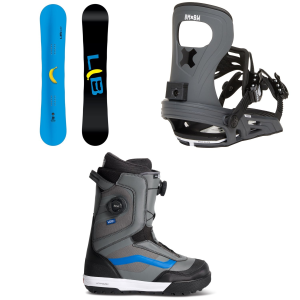 Lib Tech Lib Tech Skate Banana Snowboard 2027 - 159 Package (159 cm) + M Mens in Grey size 159/M | Nylon/Aluminum - $1034.98 at evo