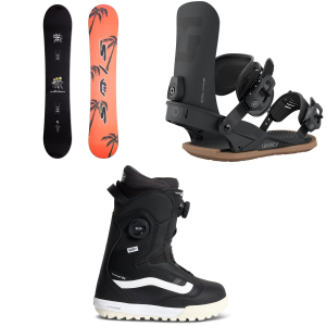 Sims Women's Sims Salt Snowboard 2027 - 139 Package (139 cm) + S Womens in White size 139/S | Aluminum - $944.95 at evo