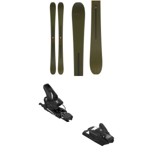 Season Season Kin Skis 2027 - 175 Package (175 cm) + 100 Adult Alpine Bindings in Black size 175/100 - $849.90 at evo