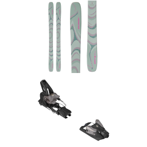 Salomon Salomon QST 100 Skis 2026 - 164 Package (164 cm) + 90 Adult Alpine Bindings in Green size 164/90 - $647.92 at evo