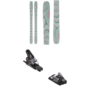 Salomon Salomon QST 100 Skis 2026 - 156 Package (156 cm) + 100 Adult Alpine Bindings in Green size 156/100 - $620.92 at evo