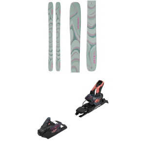 Salomon Salomon QST 100 Skis 2026 - 148 Package (148 cm) + 100 Adult Alpine Bindings in Green size 148/100 - $570.52 at evo