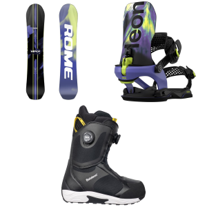 Rome Viper Snowboard 2027 - 162W Package (162W cm) + M/L Mens size 162W/M/L | Aluminum/Bamboo