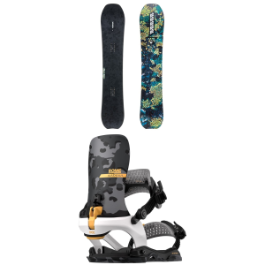 K2 Passport Snowboard 2027 - 162W Package (162W cm) + M/L Mens size 162W/M/L | Aluminum/Bamboo