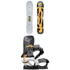 K2 Almanac Snowboard 2027 - 161 Package (161 cm) + S Mens size 161/S | Aluminum