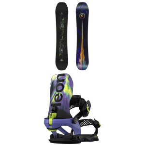 Ride Shadowban Snowboard 2027 - 164W Package (164W cm) + Large/X-Large Mens size 164W/L/Xl | Aluminum/Bamboo