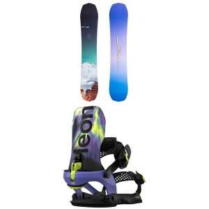 Women's Sims Vanilla Snowboard 2027 - 149 Package (149 cm) + M/L Mens size 149/M/L | Aluminum