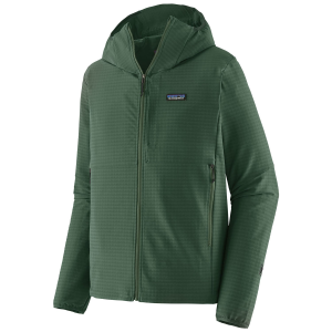 Patagonia R1 TechFace Hoodie Men's 2027 in Green size 2X-Large | Spandex/Polyester