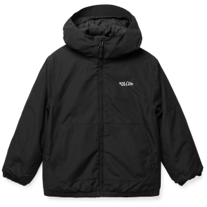 Kid's Volcom Chaos Insulated Jacket 2027 in Black size X-Large