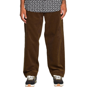 Volcom Frickin Loose Tapered Cord Pants Men's 2026 in Brown size 32" | Cotton