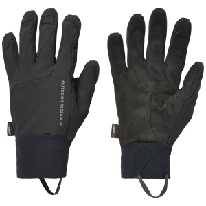 Outdoor Research Coldshot Gloves 2027 in Black size Medium | Elastane/Suede/Polyester