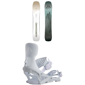 Women's Jones Flagship Snowboard 2027 - 146 Package (146 cm) + S Womens in Pink size 146/S | Plastic