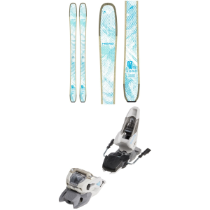 Head Women's Head Kore 93 Ti W Skis 2027 - 156 Package (156 cm) + 90 Adult Alpine Bindings in Light Blue size 156/90 - $948.99 at evo