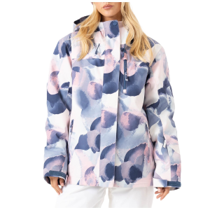 Women's Roxy Jetty Jacket 2027 in Blue size Medium | Polyester