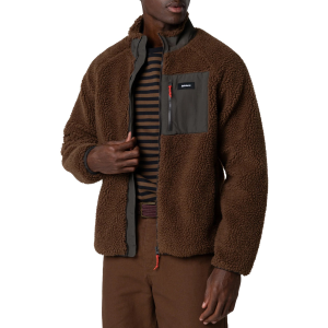 Finisterre Offshore Deep Pile Fleece Men's 2026 in Brown size Medium