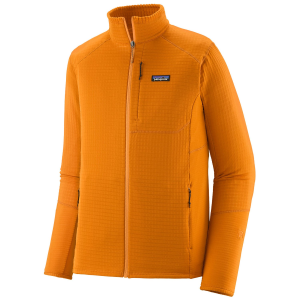 Patagonia R1 Jacket Men's 2027 in Orange size 2X-Large | Spandex/Polyester