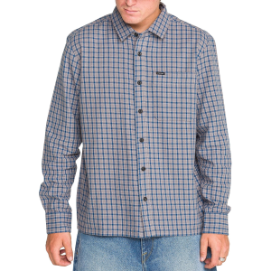 Volcom Volcom Landos Long-Sleeve Shirt Men's 2026 in Blue size Large | Cotton - $79.95 at evo