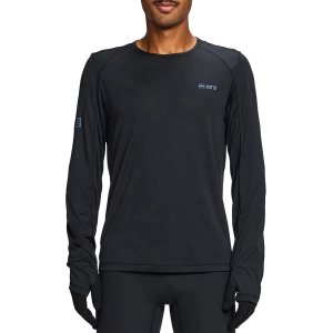 Janji Run All Day Long Sleeve Shirt Men's 2026 in Black size Large | Polyester