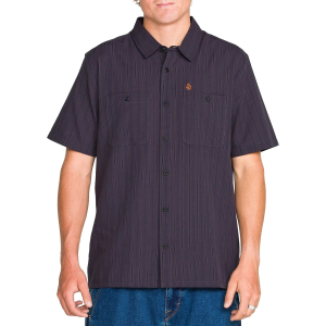Volcom Volcom Kap Out Workwear Short-Sleeve Shirt Men's 2026 in Purple size Small | Cotton/Polyester - $74.95 at evo