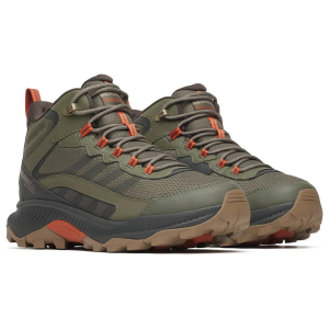 Merrell Merrell Speed Strike 2 Mid WP Wide Width Shoes Men's 2026 in Gray size 13 | Leather - $129.95 at evo