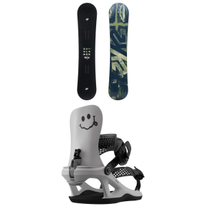Kid's K2 Sidecar SnowboardKids' 2027 - 142 Package (142 cm) + Kids in Black