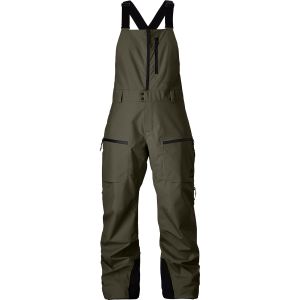 Women's Jones MTN Surf Bibs 2027 in Green size Medium | Polyester