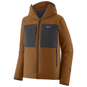Patagonia R2 TechFace Hoodie Men's 2027 in Black size 2X-Large | Spandex/Polyester