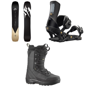 Jones Flagship Pro Snowboard 2026 - 164 Package (164 cm) + L Mens in Black size 164/L | Nylon/Bamboo