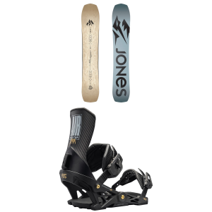Jones Jones Flagship Snowboard 2026 - 156W Package (156W cm) + M Mens in Black size 156W/M | Nylon/Bamboo - $968.92 at evo