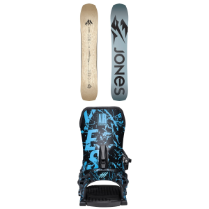 Jones Jones Flagship Snowboard 2026 - 158 Package (158 cm) + L Mens in Blue size 158/L | Nylon/Bamboo - $782.72 at evo