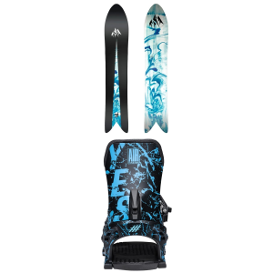 Jones Jones Storm Wolf Snowboard 2026 - 154 Package (154 cm) + M Mens in Blue size 154/M | Nylon/Plastic - $683.93 at evo