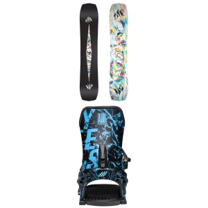 Jones Jones Mind Expander Twin Snowboard 2026 - 154 Package (154 cm) + M Mens in Blue size 154/M | Nylon/Bamboo/Plastic - $668.72 at evo