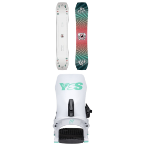 Jones Women's Jones Tweaker Snowboard 2026 - 143 Package (143 cm) + M Womens in White size 143/M | Nylon/Plastic - $551.63 at evo