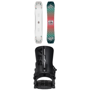 Jones Women's Jones Tweaker Snowboard 2026 - 146 Package (146 cm) + M Womens in Purple size 146/M | Nylon/Plastic - $520.13 at evo