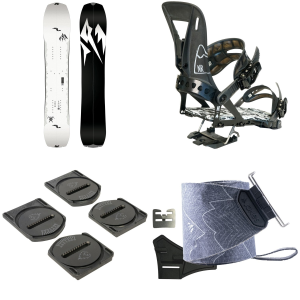 Jones Jones Ultralight Solution Splitboard 2027 - 162W Package (162W) + XS Splitboard Bindings size 162W/Xs | Nylon/Aluminum/Plastic - $2903.95 at evo