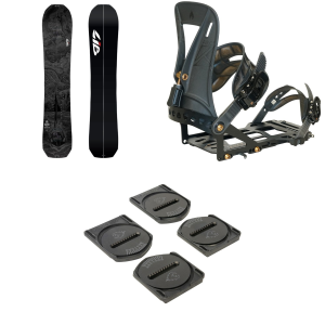Lib Tech Orca Techno Splitboard 2027 - 153 Package (153) + M Splitboard Bindings in Black size 153/M | Nylon/Aluminum/Plastic