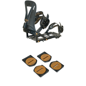 Spark R&D Arc ST Pro Splitboard Bindings 2027 - Large Package (L) + Splitboard Hardware in Black | Nylon/Aluminum/Plastic