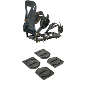 Spark R&D Arc ST Pro Splitboard Bindings 2027 - Large Package (L) + Splitboard Hardware in Black | Nylon/Aluminum/Plastic