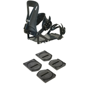 Spark R&D Surge ST Splitboard Bindings 2027 - Large Package (L) + Splitboard Hardware in Grey | Nylon/Aluminum/Plastic