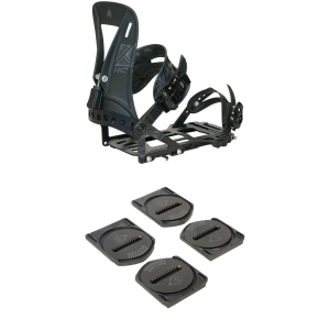 Spark R&D Arc ST Splitboard Bindings 2027 - Medium Package (M) + Splitboard Hardware in Black | Nylon/Aluminum/Plastic