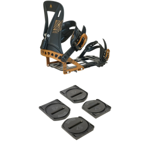Spark R&D Arc ST Splitboard Bindings 2027 - Medium Package (M) + Splitboard Hardware in Black | Nylon/Aluminum/Plastic